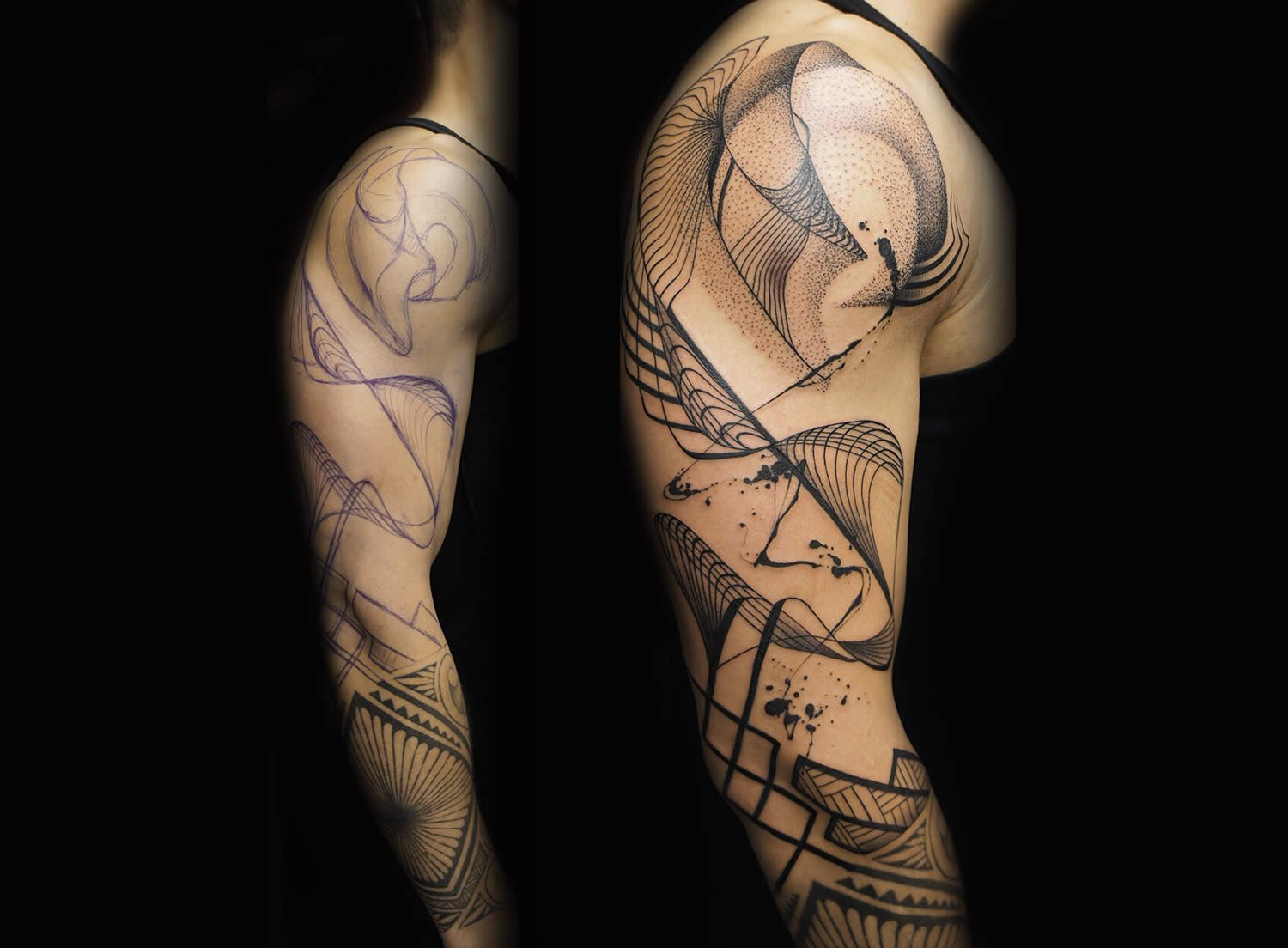 Красивые мужские тату на плече — фото самых красивых татуировок