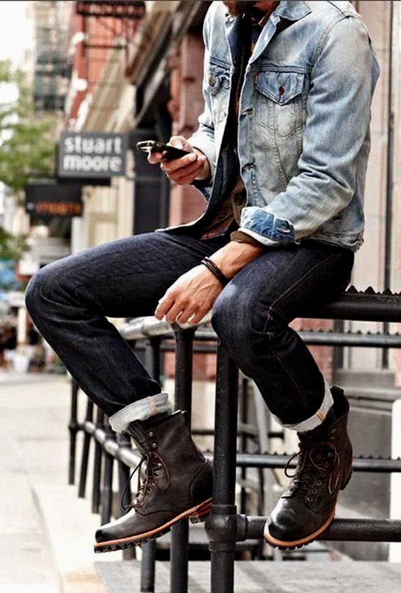 Как носить джинсы с пиджаком: 7 готовых мужских комплектов