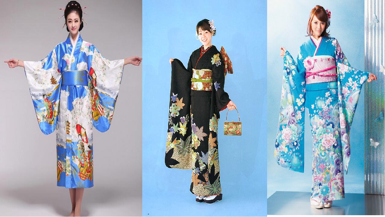 Национальный костюм японии. разница между «кимоно» и «юката».