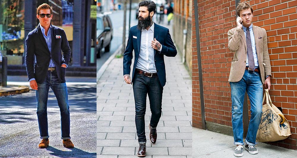 С какой обувью носить джинсы мужчине – советы по выбору