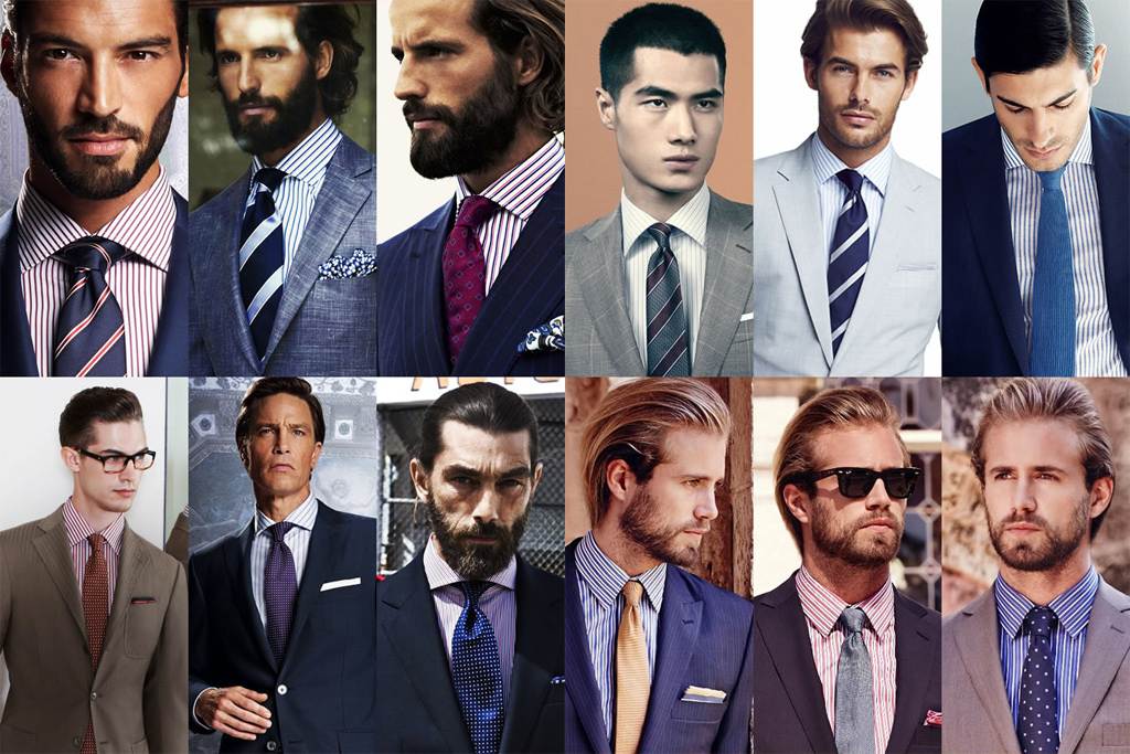 Какой галстук подойдет к синему костюму: темно-красный цвет с белой рубашкой и другие лучшие мужские варианты с фото