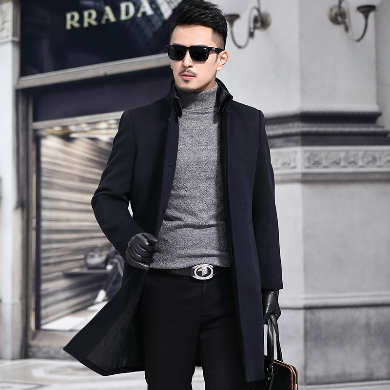 Как выбрать черное мужское пальто С чем носить длинные и короткие черные пальто разных фасонов Преимущество модели с капюшоном и без него