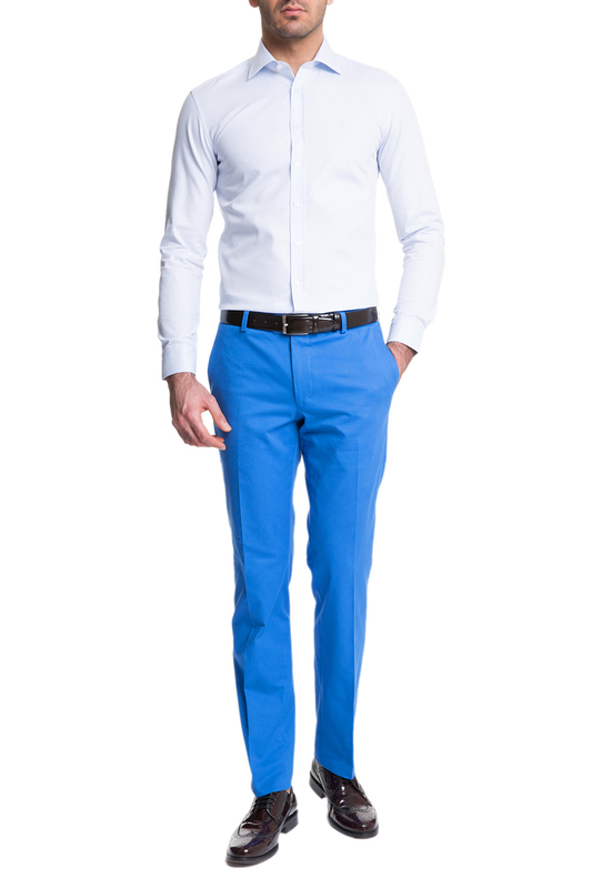 Синяя мужская рубашка-как разнообразить гардероб | модные новинки сезона