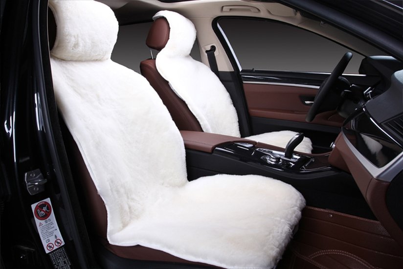 Накидки на сиденья автомобиля - обзор меховых, деревянных, тканевых, из натуральной или искусственной кожи