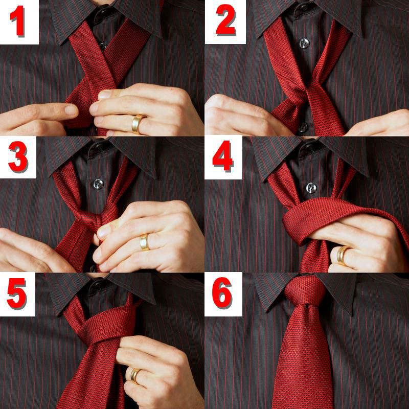 Мужской шейный платок: как завязывать летом, под рубашку, фото-инструкции