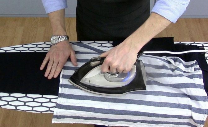 Как гладить брюки со стрелками: с марлей и без марли, инструкция с видео