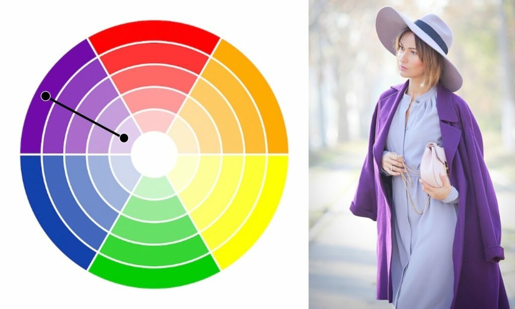 Сочетание цвета в одежде: теория и примеры | lookcolor