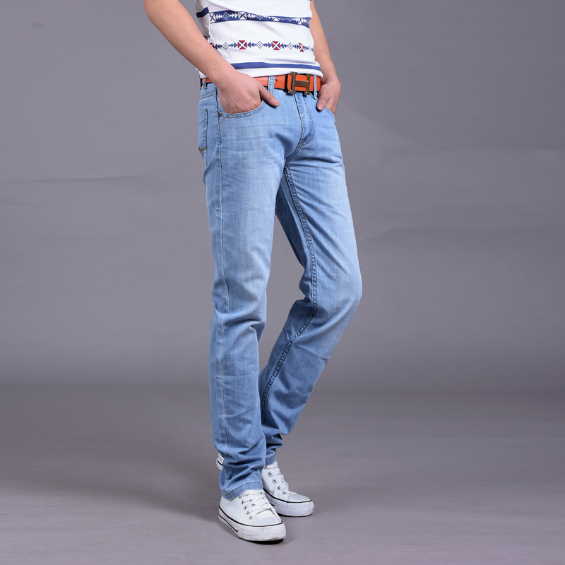 Мужские синие джинсы, популярные модели и современные фасоны