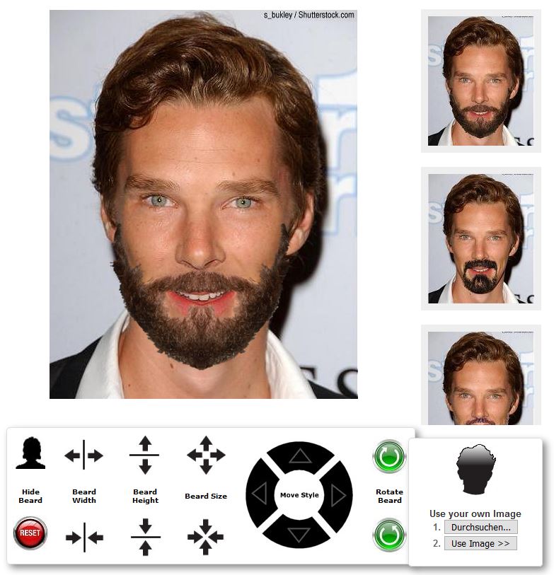 Как подобрать себе бороду по фото онлайн