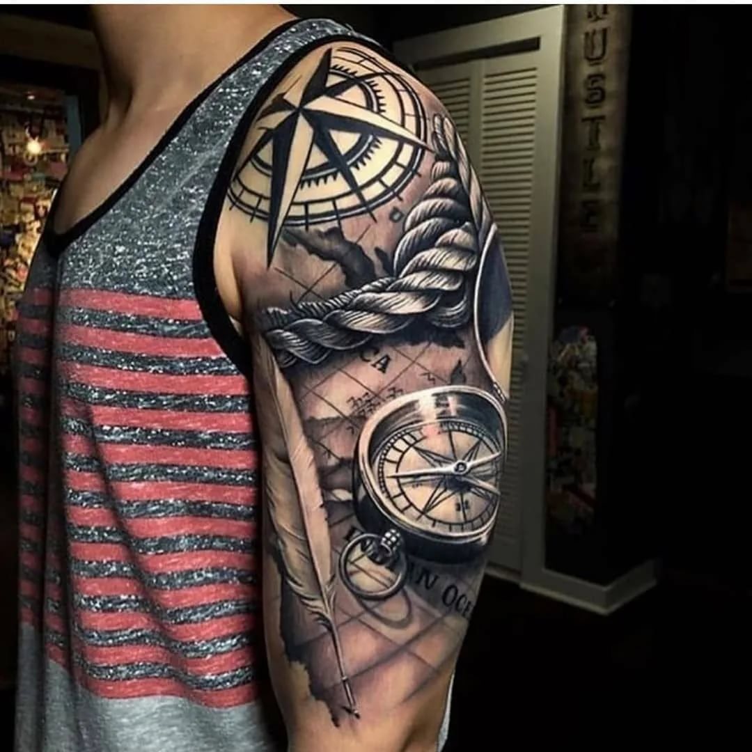 Татуировки для мужчин на руке, их значение и смысл: на плече, предплечье, к...