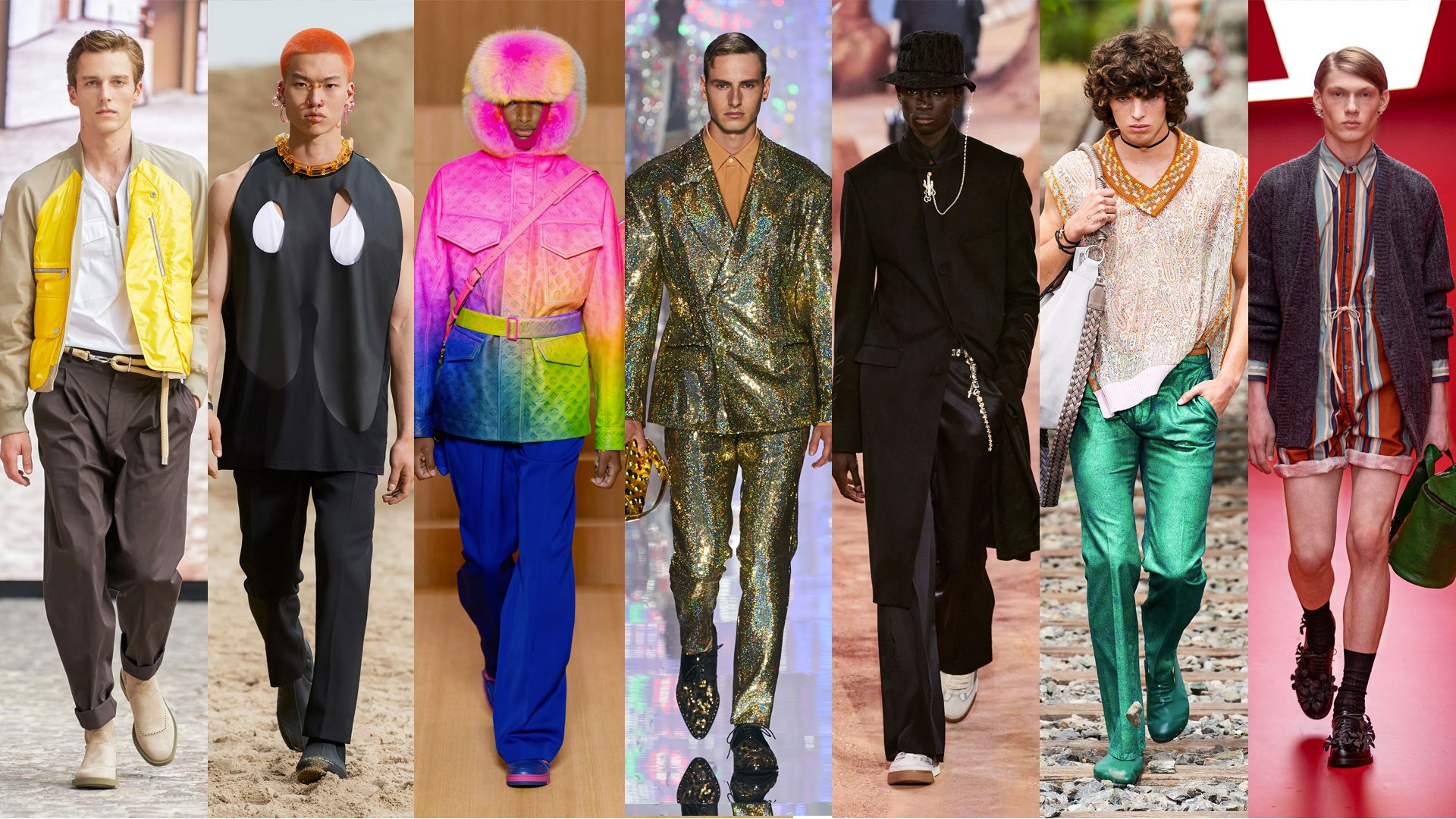 Мужская уличная мода весна-лето-осень 2022 года: новые тенденции, стильные образы, 105 фото