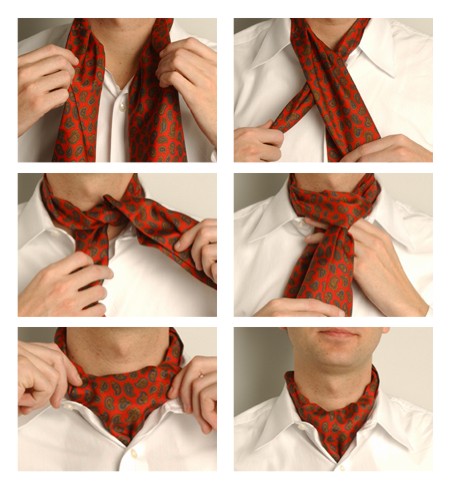 Многообразие видов мужских галстуков