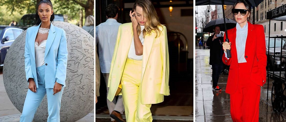 С чем носить женский серый пиджак: 13 стильных образов