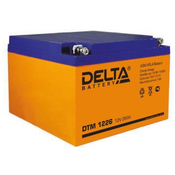 Аккумулятор delta dtm 1217 (12 в, 17 ач)