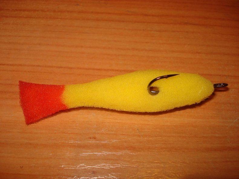 Поролоновая рыбка на судака