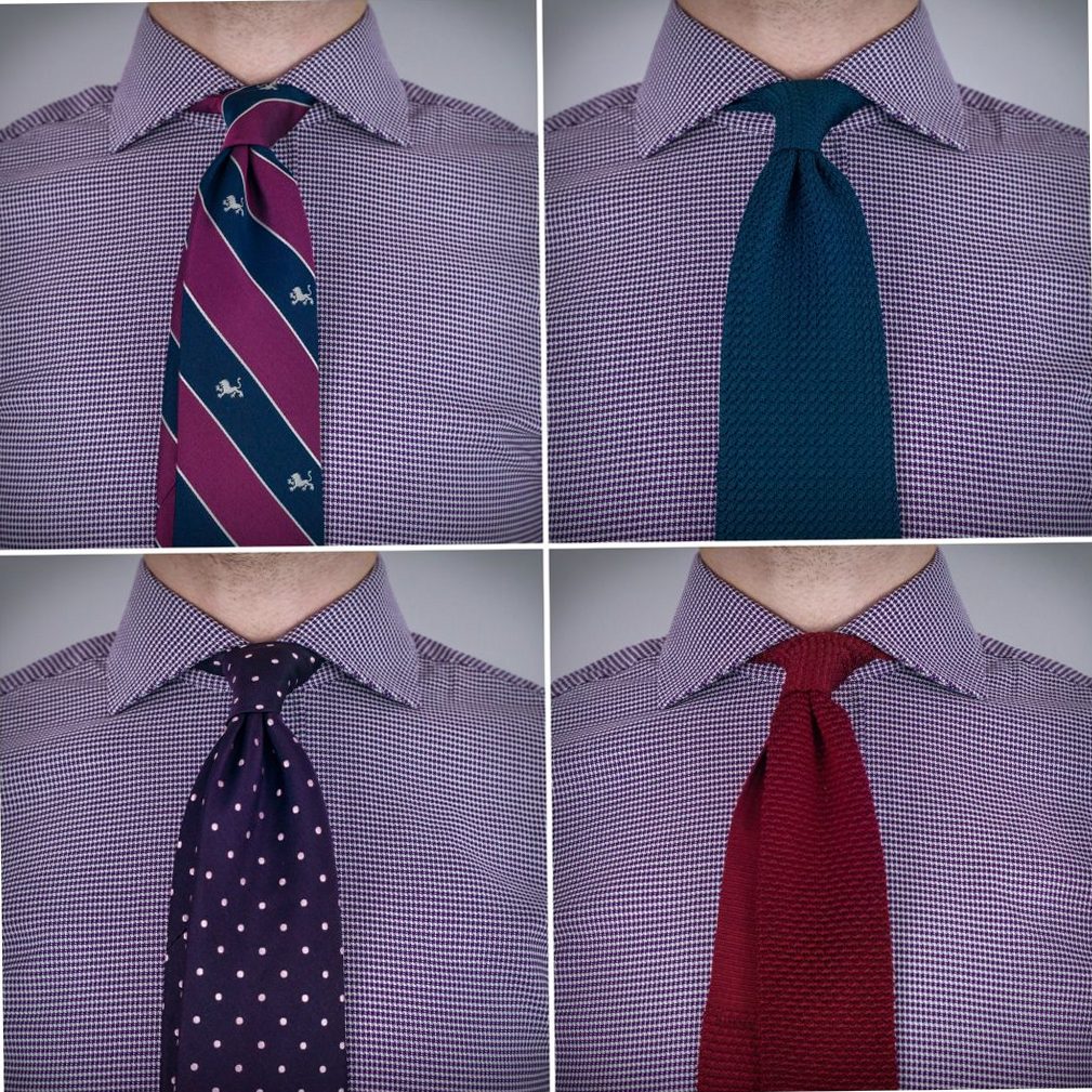 Как подобрать галстук к рубашке и костюму – 4 правила