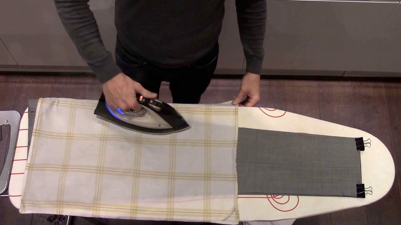 Как правильно гладить брюки со стрелками: инструкция с фото, видео