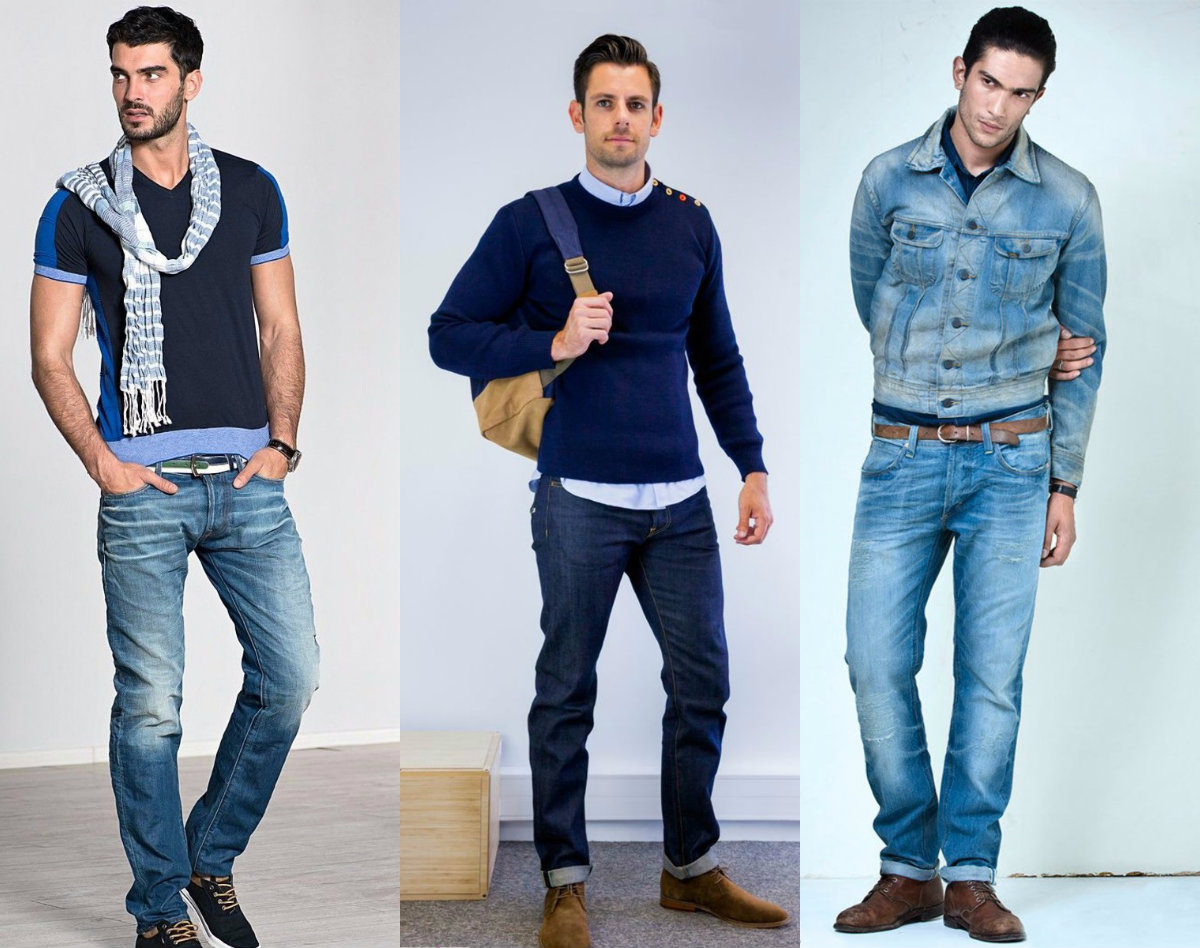 Какие джинсы сейчас в моде мужские