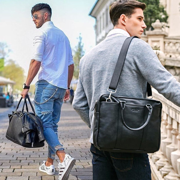 10 популярных мужских сумок и с чем их носить
