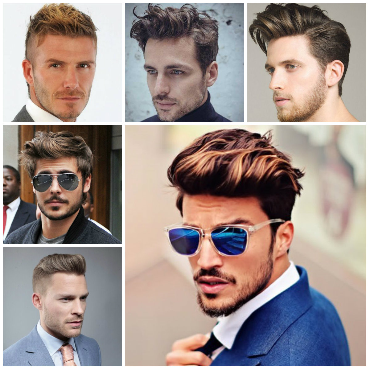Мужские прически с фото на короткие и средние волосы