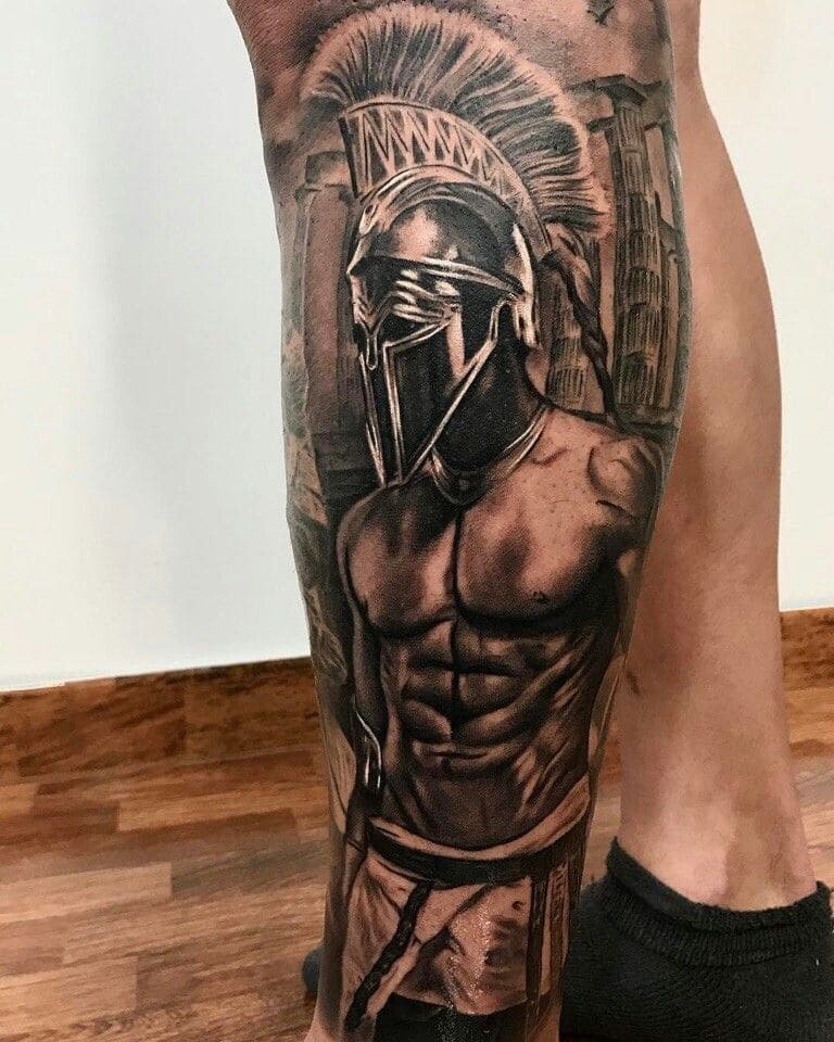 Татуировка Спартанец