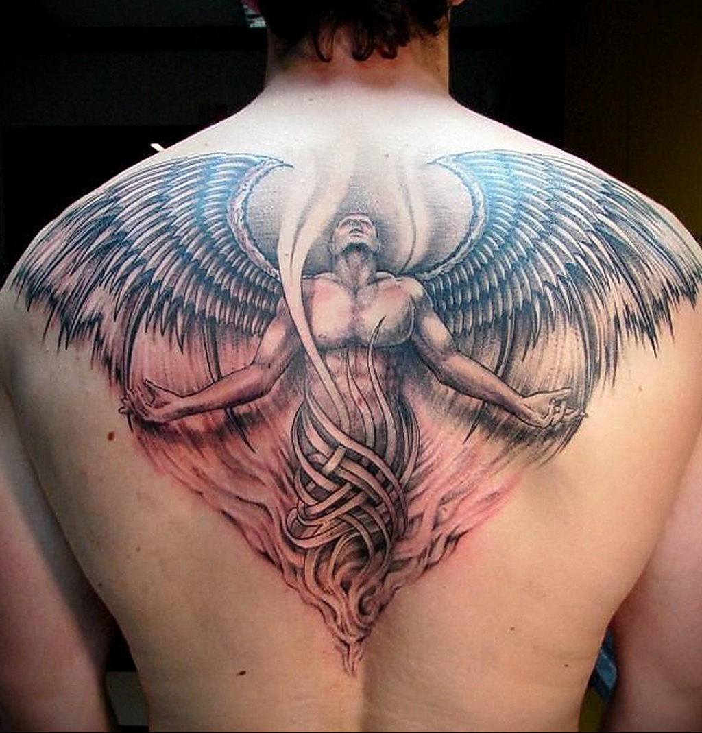 Тату безликий ангел: значение, фото татуировки, эскизы