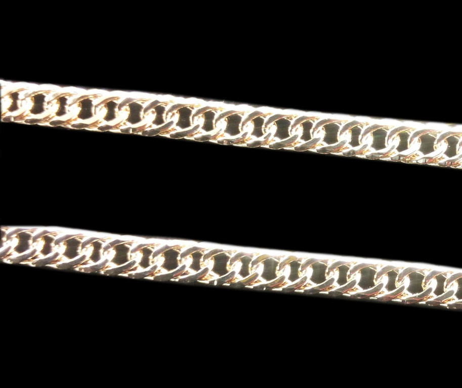 Плетение «бисмарк»: цепочки и браслеты из серебра и золота