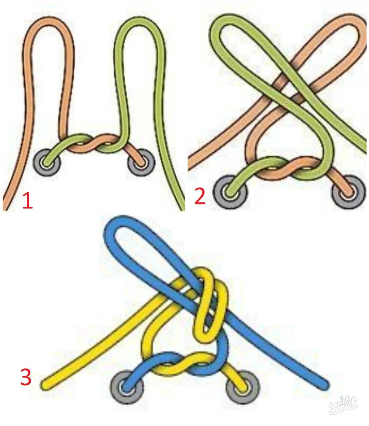 Как научиться завязывать шнурки бантиком