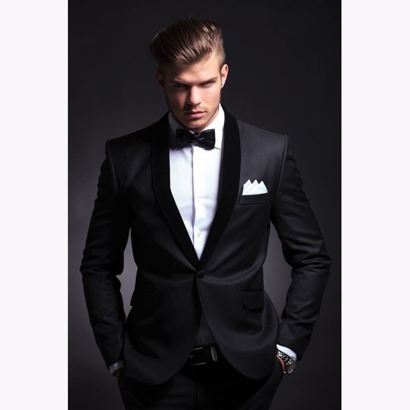 Стильные и модные мужские деловые костюмы, молодежные на выпускной и клубные приталенные, образы с фото 2022