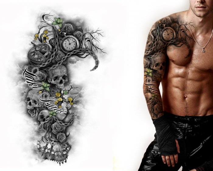 Мужские тату со смыслом - мужские татуировки с характером