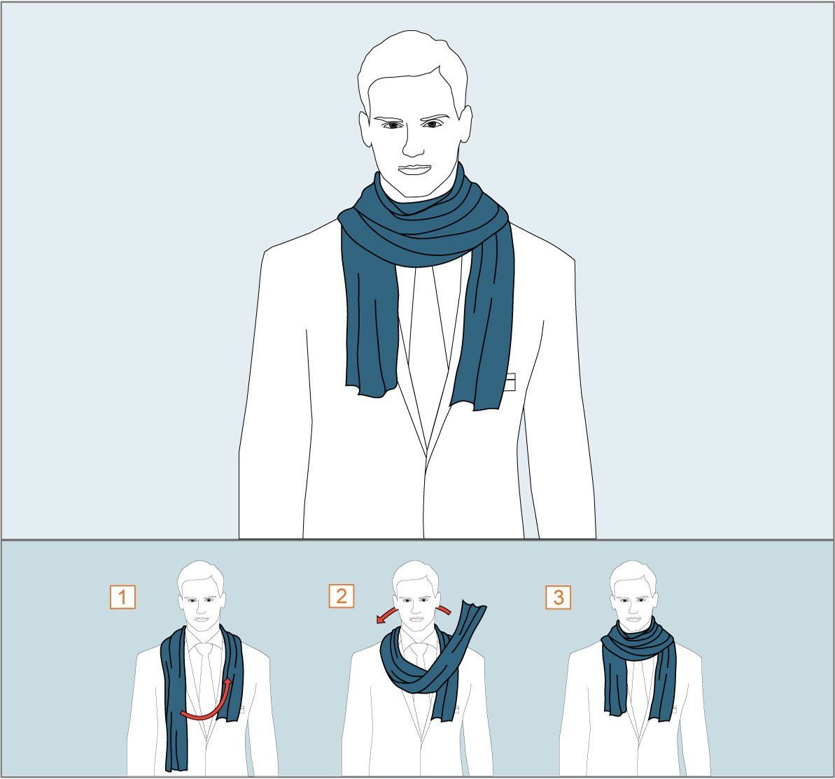 🍀 как красиво завязать шарф на шее: 9 способов носить его с курткой, пальто, под капюшон или без него