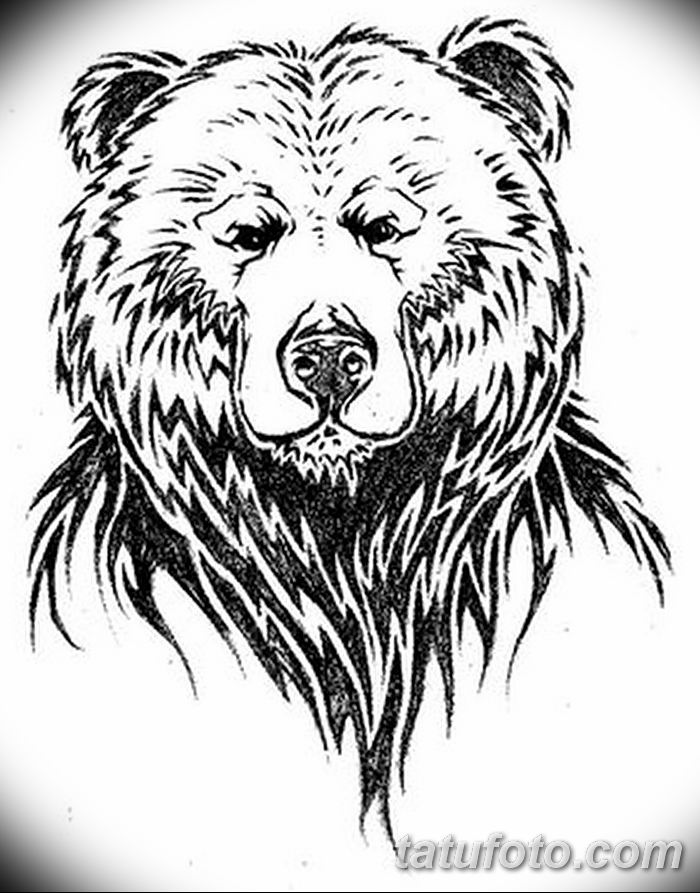 Tattoo • тату медведь для мужчин