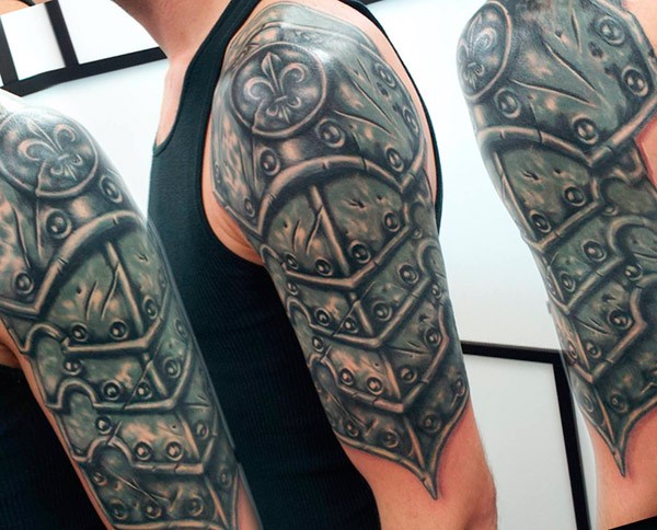 Мужские тату на плече: фото, идеи, значения и смысл татуировок на плече для мужчин