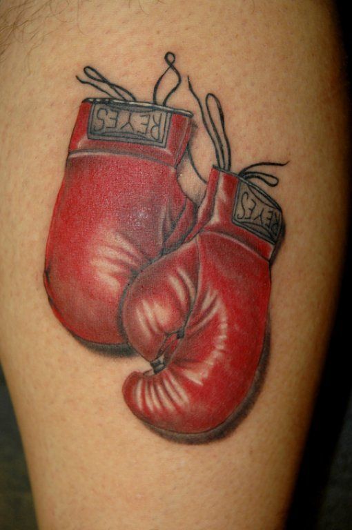 Какие тату символизируют бокс Что означают тату боксерские перчатки, боксер и другие эскизы Места для татуировок боксеров, их значение