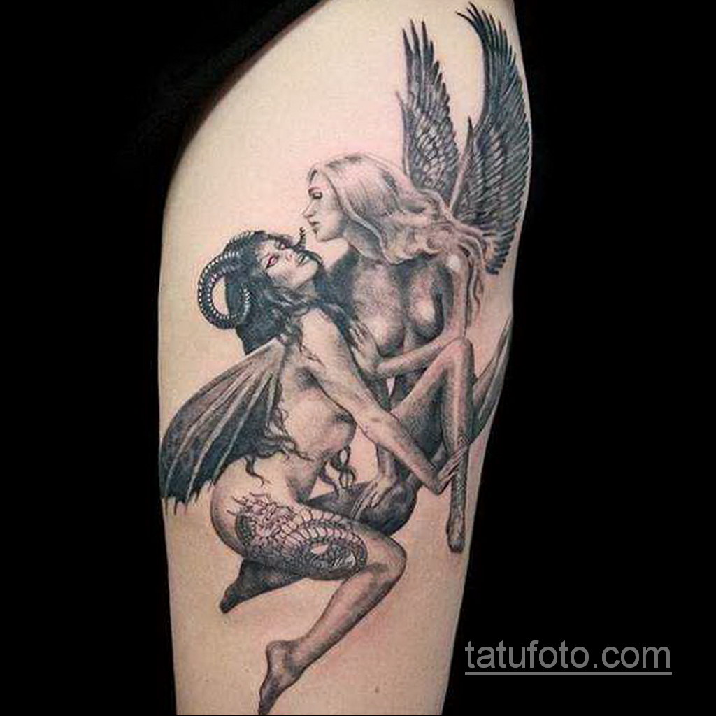 Что означает татуировка с изображением ангела