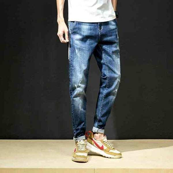 Модные мужские джинсы 2019 года, необычные варианты и стильные фасоны