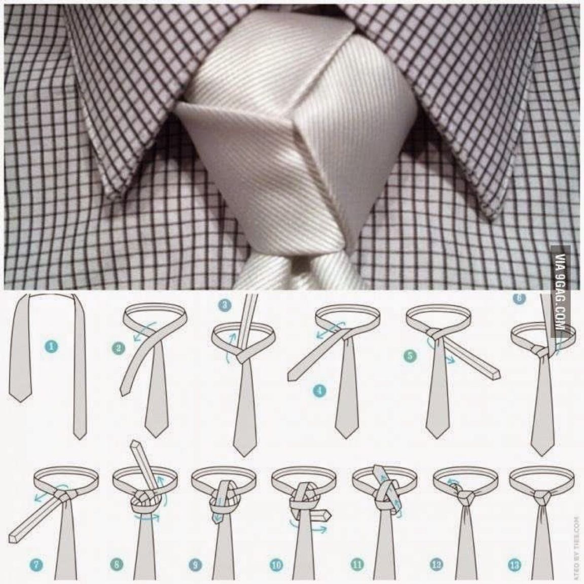 Как по простому завязать галстук