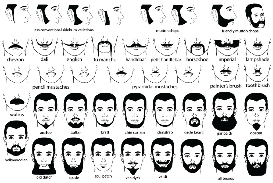 2021 виды и формы популярных бород у мужчин с примерами и названиями