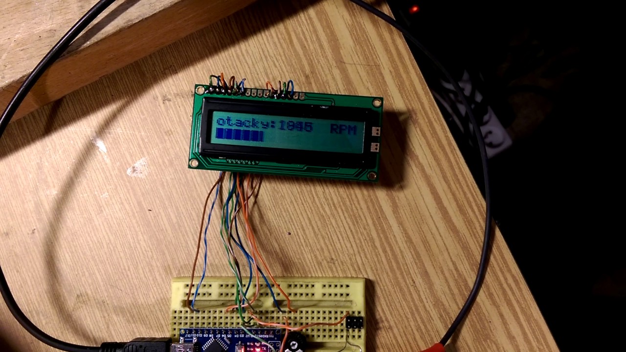 Тахометр. пример работы с фоторезистором и lcd дисплеем hd44780 на arduino — записки программиста