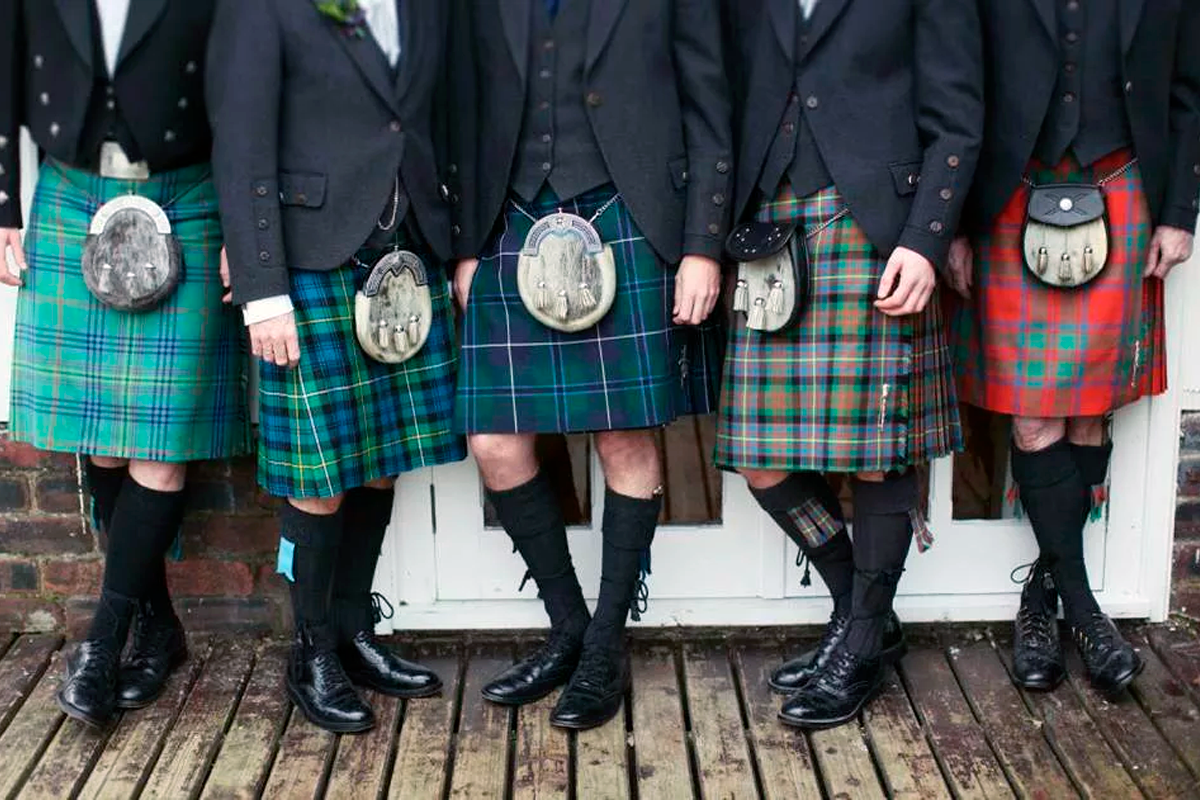Национальная юбка шотландцев - для чего она нужна? 