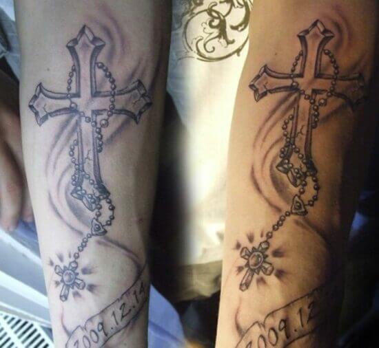 Что означает тату крест: у мужчин, на руке, запястье, спине, шее, груди, кельтский, православный, перевернутый. эскизы + 140 фото