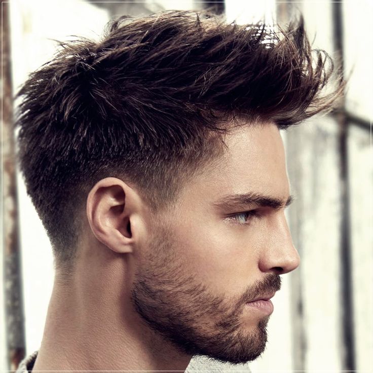 Стрижки с выбритыми висками для мужчин: на разную длину волос