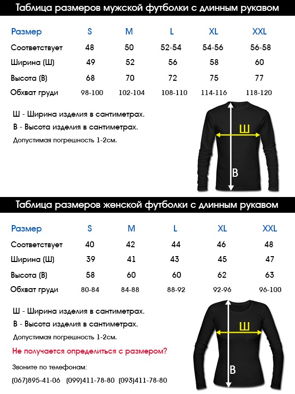 Советы по определению размеров мужской одежда в соответствии с различными таблицами