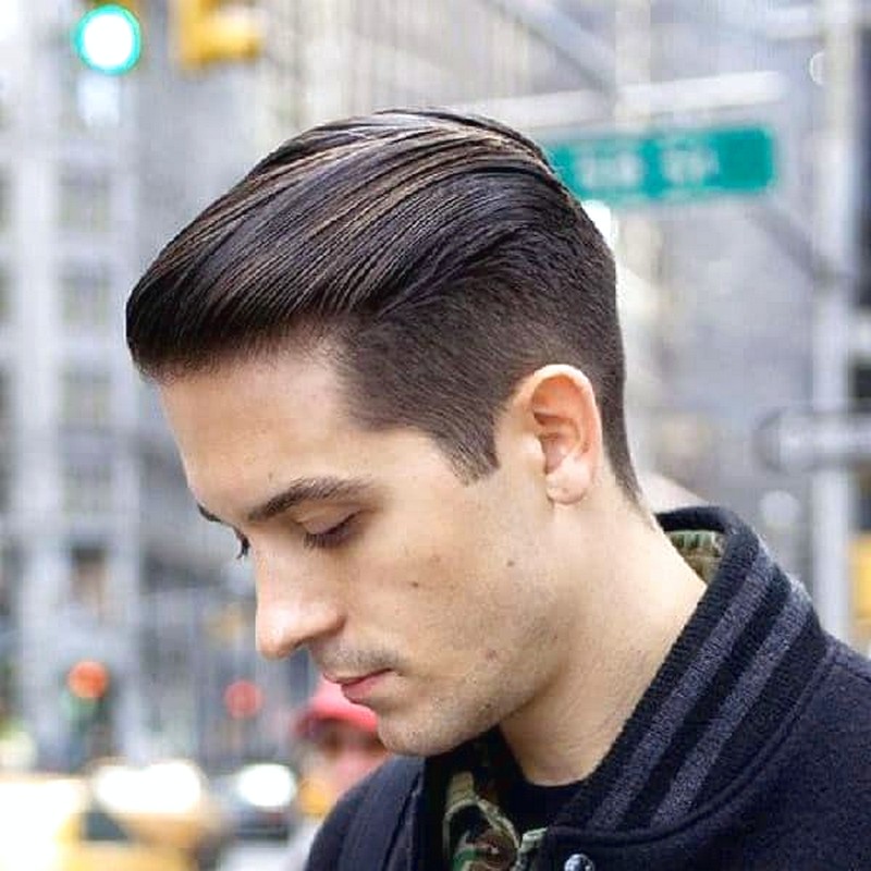 Стрижки с выбритыми висками для мужчин: на разную длину волос