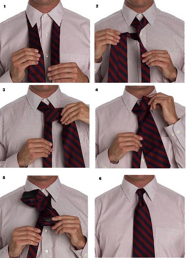 Как завязать галстук: инструкции по завязыванию классических узлов (9 видов)