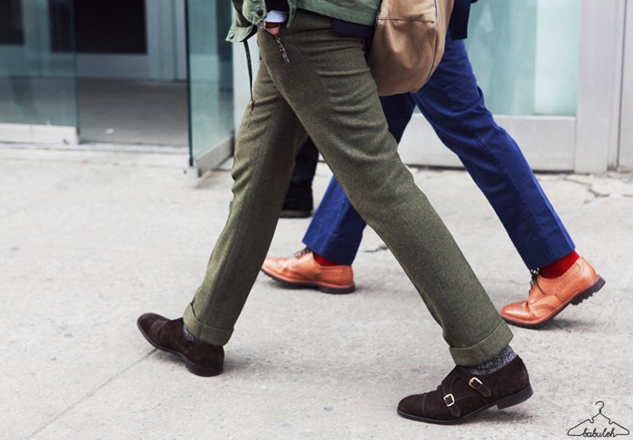 Туфли мужские монки как носить
