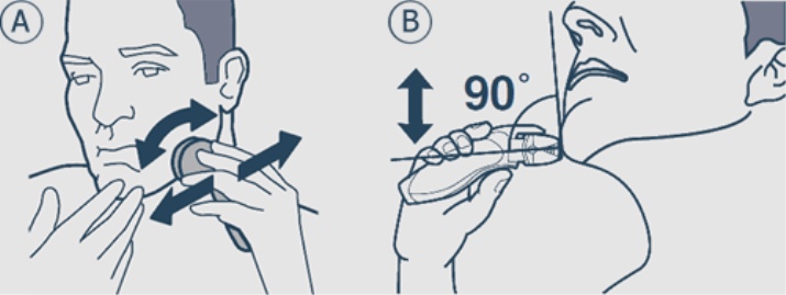 Как бриться электрической бритвой (с иллюстрациями)