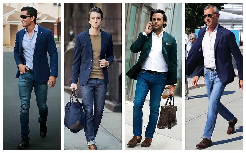 Зачем мужчины заправляют футболку в джинсы: потому что модно!