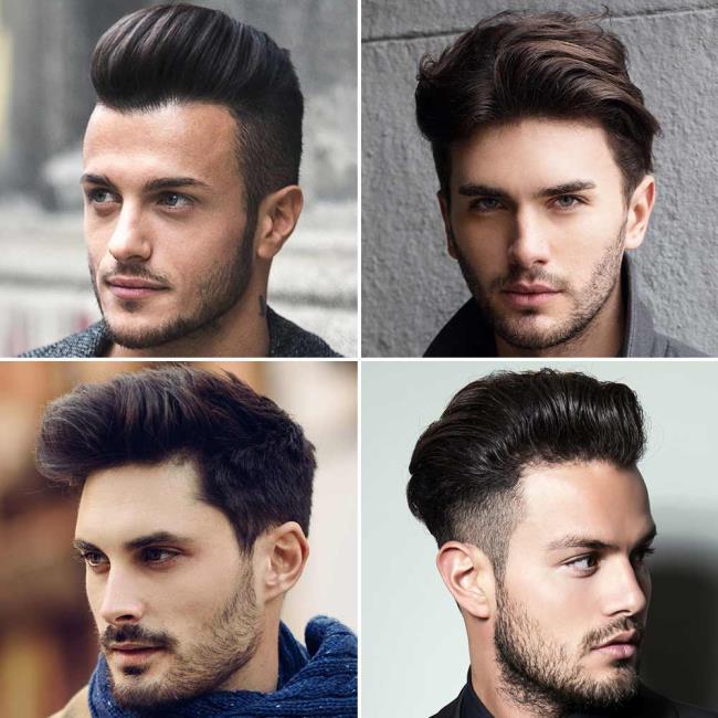 Мужские стрижки с выбритыми висками: короткие прически у мужчин, каре с бритым затылком и длинной макушкой, как стричь волосы