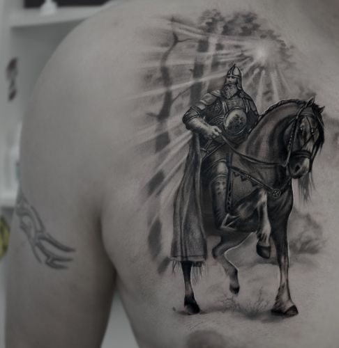Славянские татуировки для мужчин: топ 50 популярных эскизов